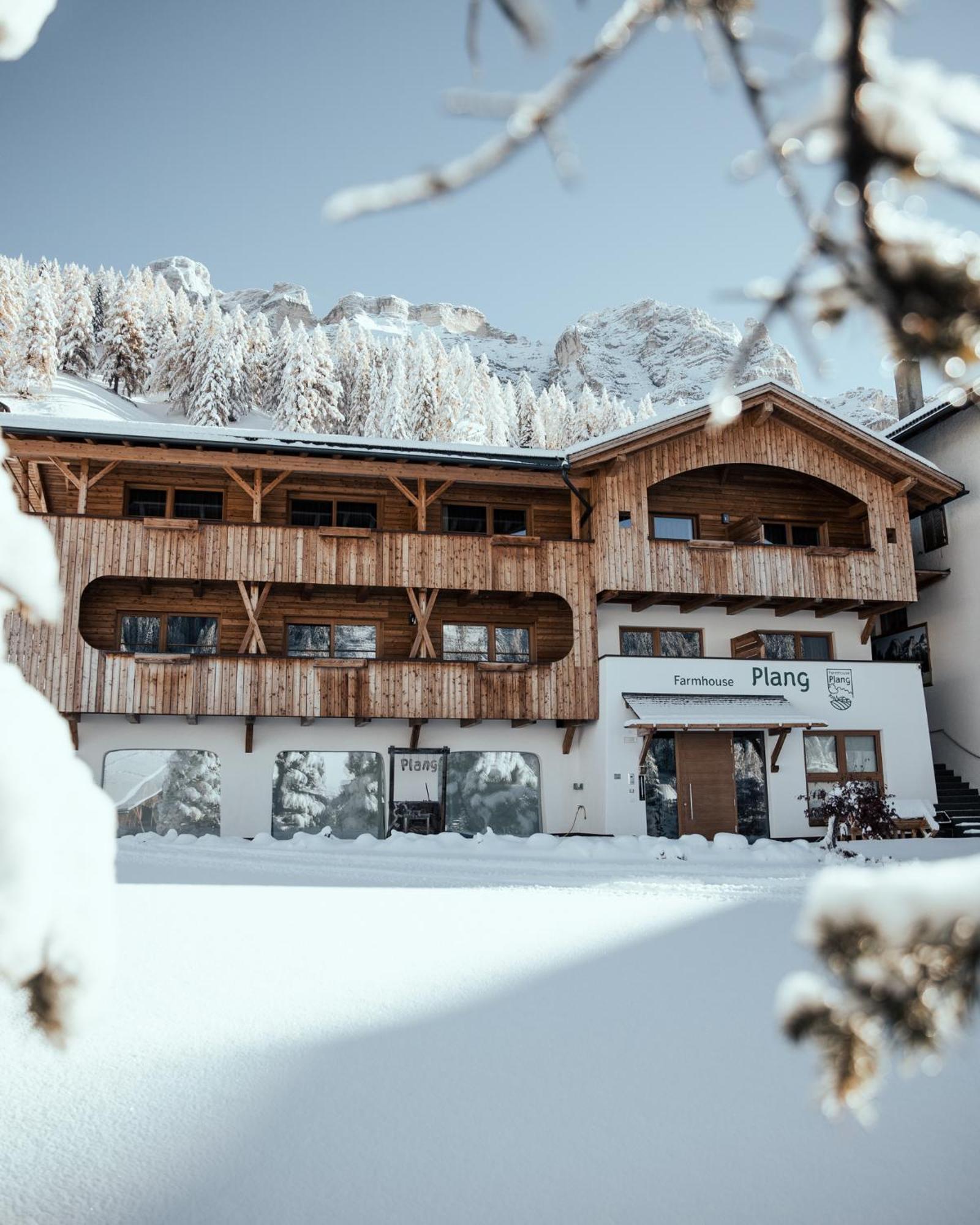 Plang Farmhouse San Cassiano Kültér fotó